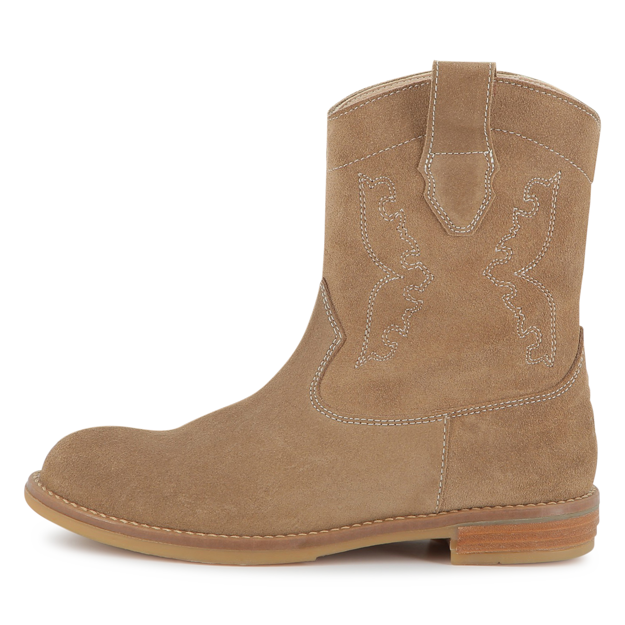 靴 Zadig & Voltaire leather western boots Leather cowboy boots Zadig & Voltaire Beige size 36 EU in
