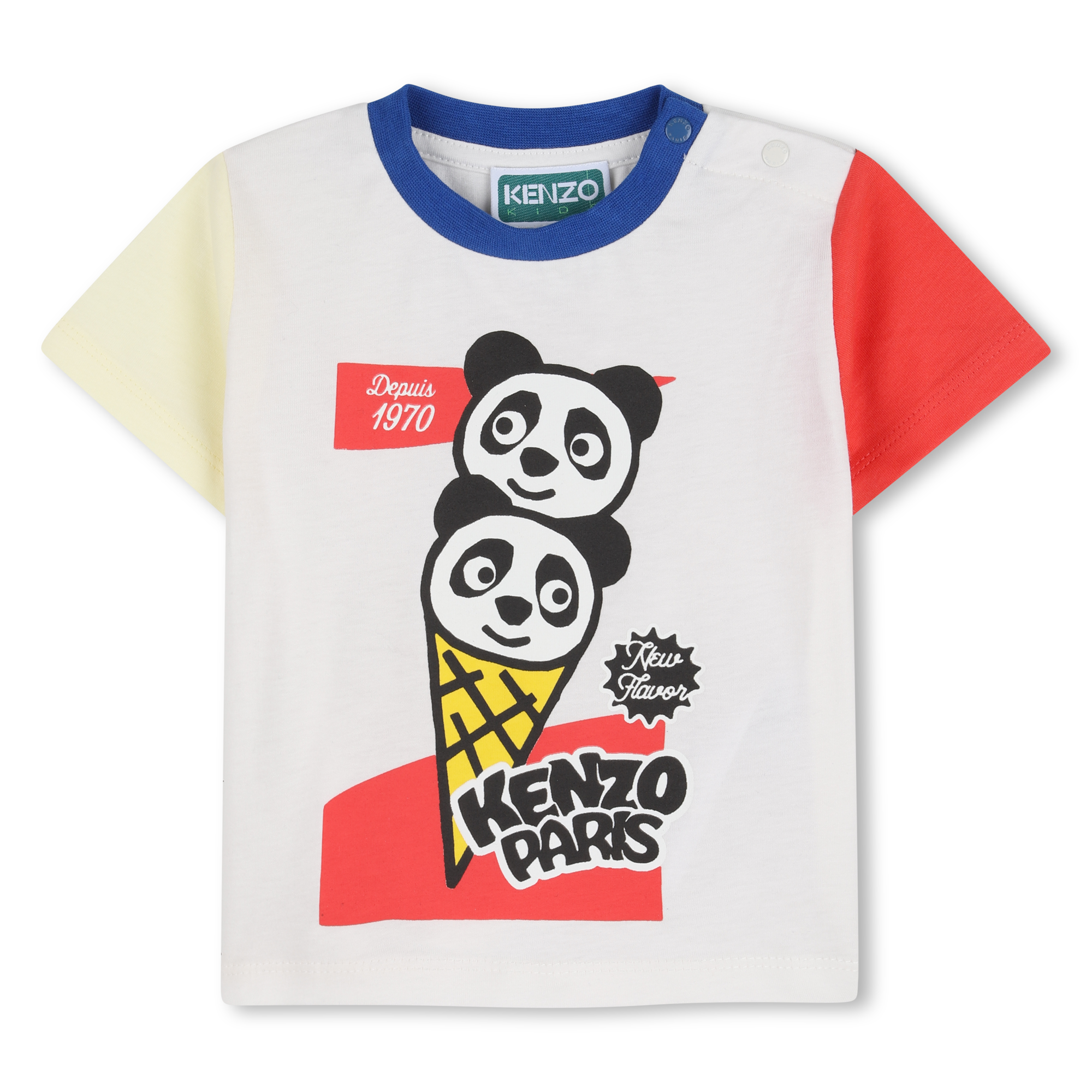 KENZO キッズTシャツ 2枚セット ショッパー付き KENZO KIDS Short-Sleeved T-Shirt for BOY | Kids around