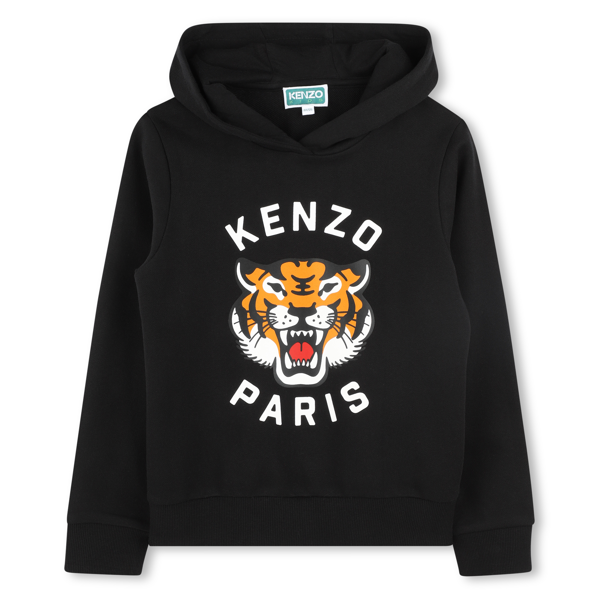 KENZO ブラック ライオングラフィック スウェット M