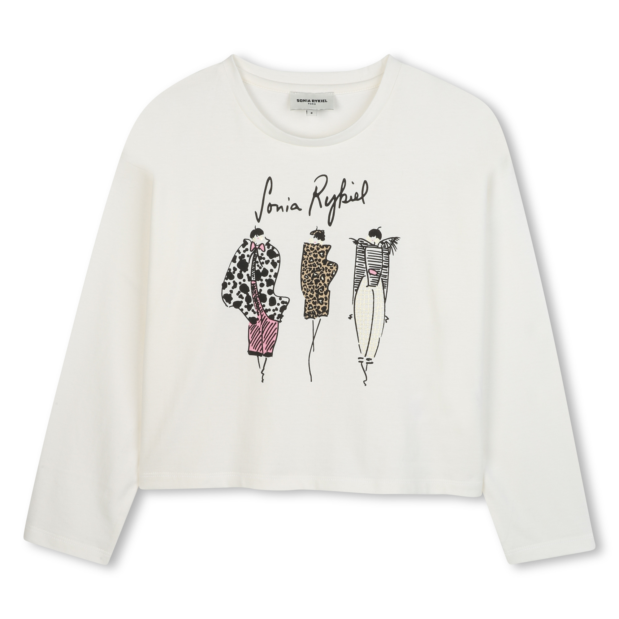 T-shirt Sonia Rykiel Oversize Taille M - Bleu, 100% Coton - Neuf Sans étiquettes, Jamais Porté